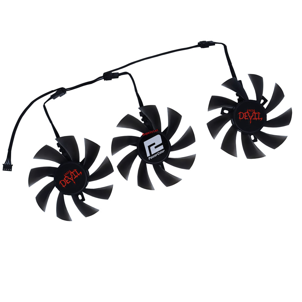 3 قطع/مجموعة، مروحة تبريد رسوم - مراجعة Rx 5700 Xt 8Gb Video Card وسعره
